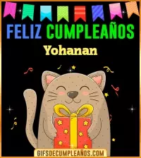 GIF Feliz Cumpleaños Yohanan
